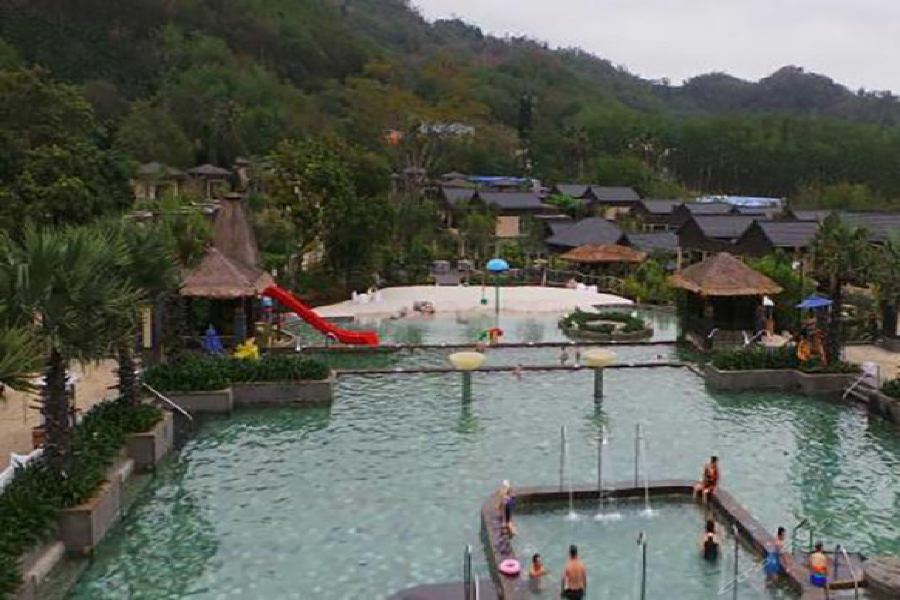Doubletree Resort By Hilton Hotel Hainan - Qixianling Hot Spring Baoting Zewnętrze zdjęcie