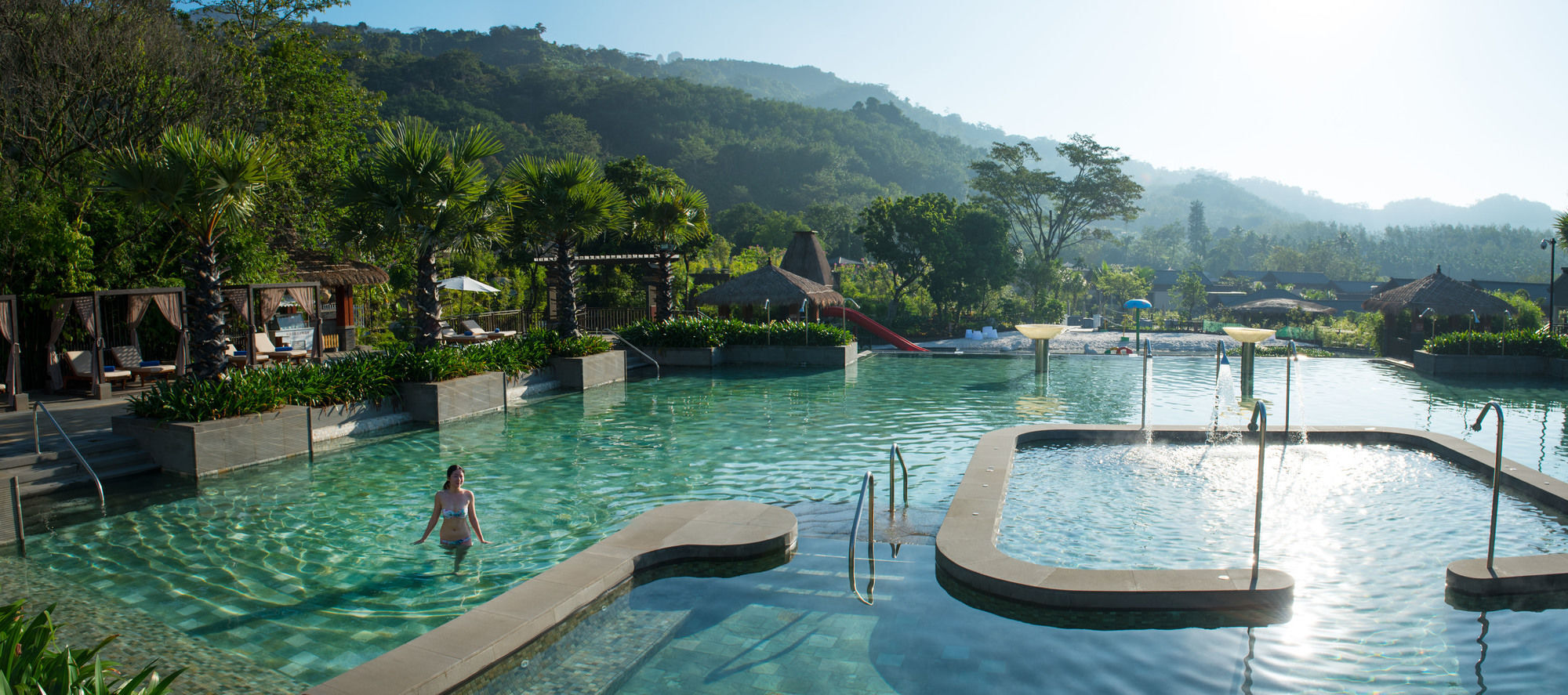 Doubletree Resort By Hilton Hotel Hainan - Qixianling Hot Spring Baoting Zewnętrze zdjęcie